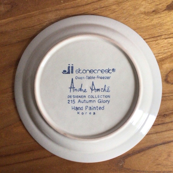 Vintage Stonecrest Autumn Glory Bread and Butter Plates - Set of 4 - Picture 11 of 12